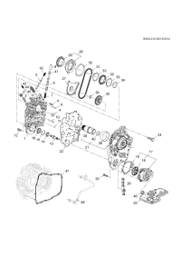 24287536-Oil pump assy-ata (incl 2-17,20-22,41-46)