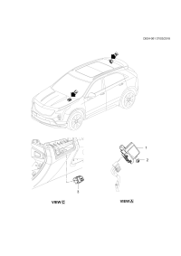 84784561-Switch, parking brake control (ink black)