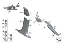 51438072831-Pillar assy., l.