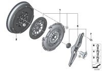 21208676279-Parts assy-clutch
