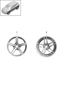 95B601025DC-Wheel-alloy