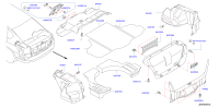 84979EH100-Finisher-trunk floor, lh