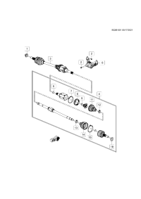 26402165-Shaft (including 5,7-9,11-15,18), drive