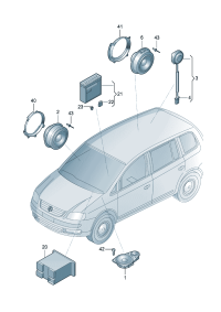1T0035411AB-Speaker sub-assy D-15.11.2010