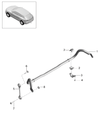 95B411309A-Bar, stabilizer
