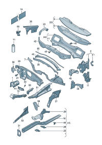 1K0802121A-Threaded plate