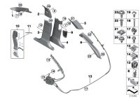 51437232773-Lifting mechanism-D pillar