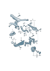 1KD505311C-PORSCHE PANAMERA CONTROL ARM