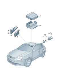 1K0919283A012-Control unit