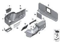 51477470177-Garnish, trunk side, lh