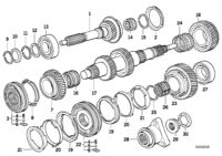 23111228320-Bearing, frt ball