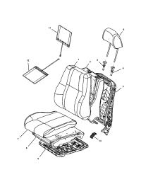 1AN481DVAA-SLEEVE HEADREST