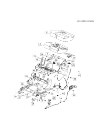 23400629-Cover, rr seat