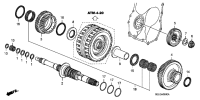 23481RMM000-GEAR-5TH,MAIN