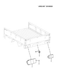 23891041-LAMP ASSY, REAR COMBINATION, RH