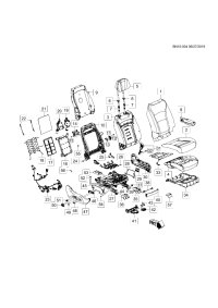 26253727-Module, seat heater control, rr