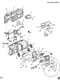 15284101-CLUSTER ASSY-INSTRUMENT