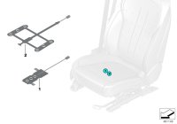 65779367481-SBE, weight sensing seat cushion