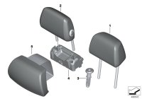 52206998001-Headrest assy-head