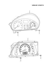 23909763-METER ASSY, COMBINAT