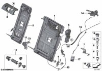 52207482056-Frame assy-unlock seat back