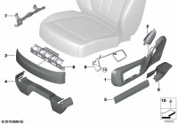 52208494737-Headrest assy