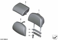52209870205-Headrest artificial leather