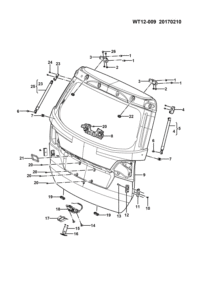 23993071-HINGE ASSY-BACK DOOR