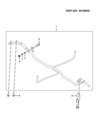 23878298-Bracket assy-spare tire