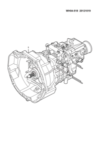 23897683-Transmission assy-manual (to be used on cars manufactured before December 20, 2014)