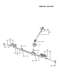 23888259-Shaft assy, steering intermediate