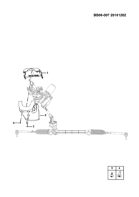 23908296-Cap, steering column, upper