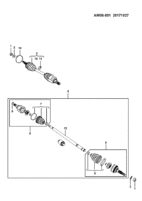 23905231-Retainer boot kit
