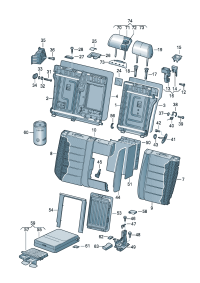 7L0886185B-Back sub-assy Bracket assy-ctr