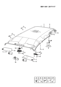 23965479-SWITCH ASSY-SUNROOF