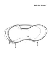 23950466-METER ASSY, COMBINAT