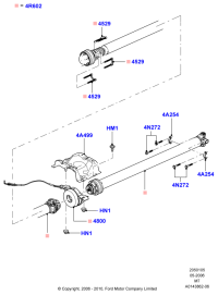 7L8Z4R602B-Shaft assy-drive (3.0 V6 24V DOHC EFI MODULAR)
