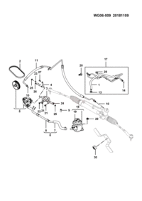 24100564-Belt, p/s pump