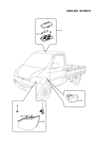 23974391-Head lamp assy