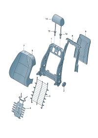 8E0881969BQAU-Cover, strap back Net, net (ghost black)