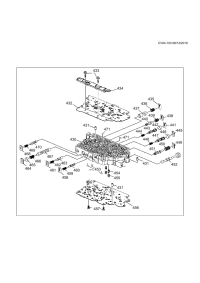 24043757-Control solenoid body (incl. 432454455) (service kit) (non-electronic transmission select)