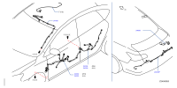 240936LA0A-Harness-angle sensor, rear