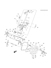 24100576-Cover, transmission (24100576 print part number 9048206) (2nd design see 24105740) (including 2-12,5
