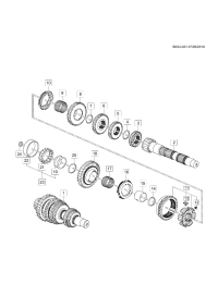 24107656-Main shaft (part of 1)