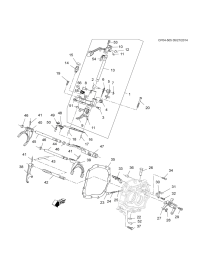 24105945-Cover, transmission (incl. 2-13,51,53-56)