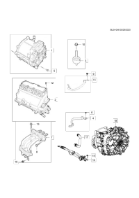 24113606-Joint assy-oil cooler