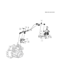 24110408-Shift lever cable