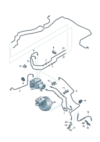 4H1614705C-Tube, from master cylinder To hydraulic unit  D  -10.01.2011