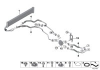 17112284503-TRANSMISSION OIL COOLER BMW G30, G12, B48