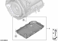 24118743462-Oil pan a/t